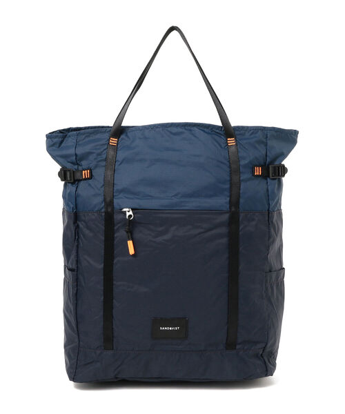 B:MING by BEAMS（ビーミングバイビームス）の「SANDQVIST / 2way リュック（バックパック/リュック・レディース・ネイビー/ホワイト系その他7・ONE SIZE）」の2枚目の写真