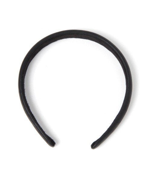 Me%（ミィパーセント）の「ホソドームフェイクレザーカチューシャ（カチューシャ・レディース・ホワイト/ブラック・FREE）」の13枚目の写真