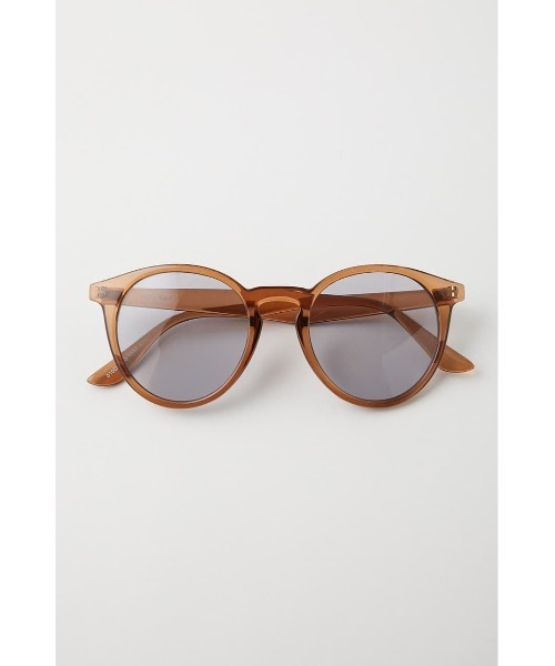 MOUSSY（マウジー）の「CLEAR FLAME アイウェア（サングラス・レディース・ライトイエロー/ライトブラウン/ピンク・FREE）」の2枚目の写真