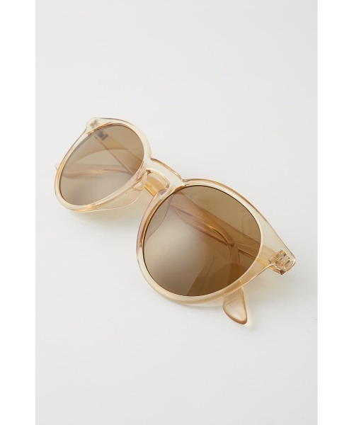 MOUSSY（マウジー）の「CLEAR FLAME アイウェア（サングラス・レディース・ライトイエロー/ライトブラウン/ピンク・FREE）」の14枚目の写真