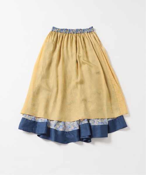 IENA LA BOUCLE（イエナラブークル）の「IENA LA BOUCLE RATTIフラワーイージーフレアスカート◆（スカート・レディース・ブルー・38/36）」の18枚目の写真