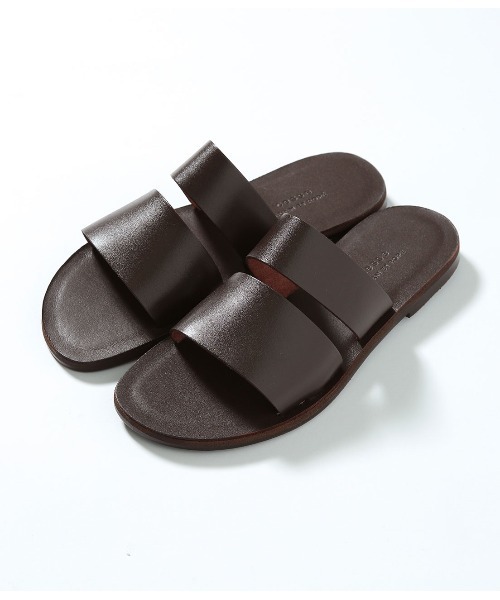ADAM ET ROPE'（アダムエロペ）の「【CESSE】レザーサンダル（サンダル・メンズ・ダークブラウン/ブラック・27/26/28）」の13枚目の写真