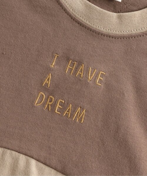 BREEZE（ブリーズ）の「WEB限定 別注切り替えTシャツ（Tシャツ/カットソー・キッズ・ブラウン/ミント/チャコール・90/100/110/120/80/130/140）」の12枚目の写真