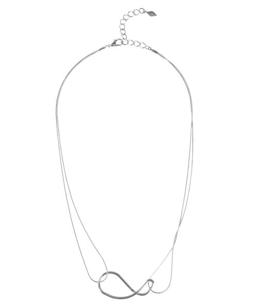 RESEXXY（リゼクシー）の「イレギュラーメタルネックレス（ネックレス・レディース・シルバー/ゴールド・FREE）」の2枚目の写真