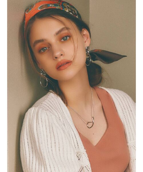 RESEXXY（リゼクシー）の「イレギュラーメタルネックレス（ネックレス・レディース・シルバー/ゴールド・FREE）」の5枚目の写真