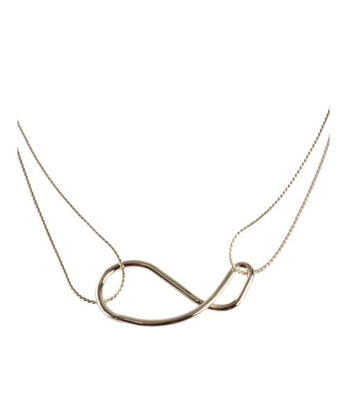 RESEXXY（リゼクシー）の「イレギュラーメタルネックレス（ネックレス・レディース・シルバー/ゴールド・FREE）」の6枚目の写真