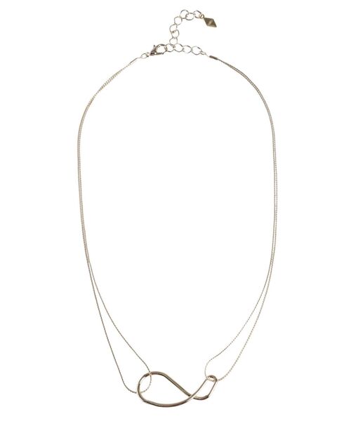 RESEXXY（リゼクシー）の「イレギュラーメタルネックレス（ネックレス・レディース・シルバー/ゴールド・FREE）」の11枚目の写真