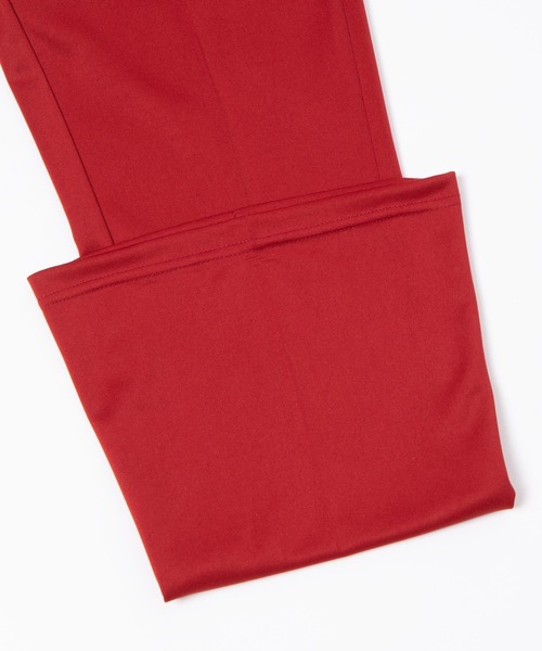 DuKKah（デュカ）の「Dukkah/【低身長向け】ポンチピンタックフレアパンツ（スラックス・レディース・ブラック/イエロー/グリーン/その他1/オレンジ/ブラック系その他/レッド/ブラウン/ピンク/ブルー/パープル・X-SMALL）」の16枚目の写真