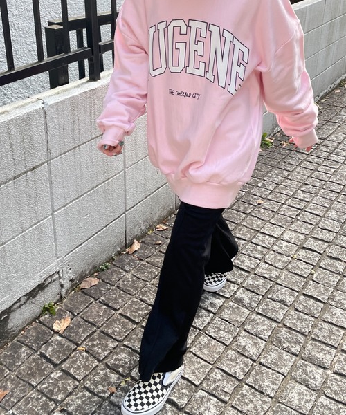 DuKKah（デュカ）の「Dukkah/【低身長向け】ポンチピンタックフレアパンツ（スラックス・レディース・ブラック/イエロー/グリーン/その他1/オレンジ/ブラック系その他/レッド/ブラウン/ピンク/ブルー/パープル・X-SMALL）」の17枚目の写真