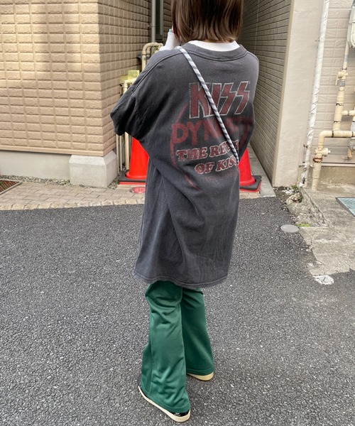 DuKKah（デュカ）の「Dukkah/【低身長向け】ポンチピンタックフレアパンツ（スラックス・レディース・ブラック/イエロー/グリーン/その他1/オレンジ/ブラック系その他/レッド/ブラウン/ピンク/ブルー/パープル・X-SMALL）」の18枚目の写真