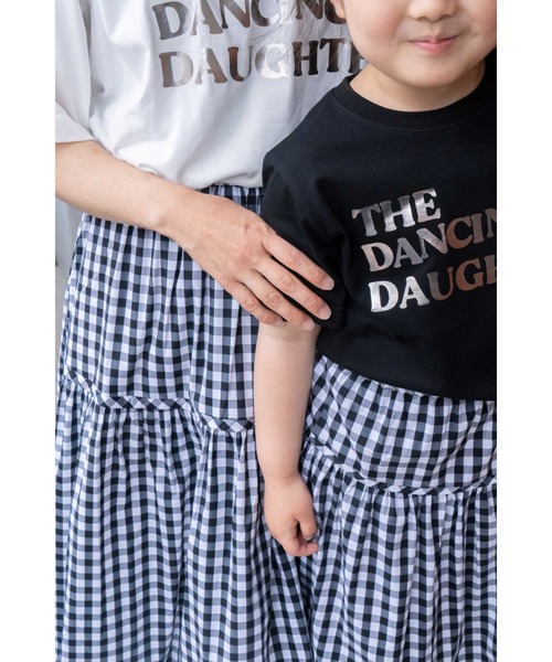 PICCIN(ピッチン)の「【親子ペアルック可】前後2WAYギンガムチェックマキシスカート(スカート・レディース・ブラック系その他・M)」の16枚目の写真