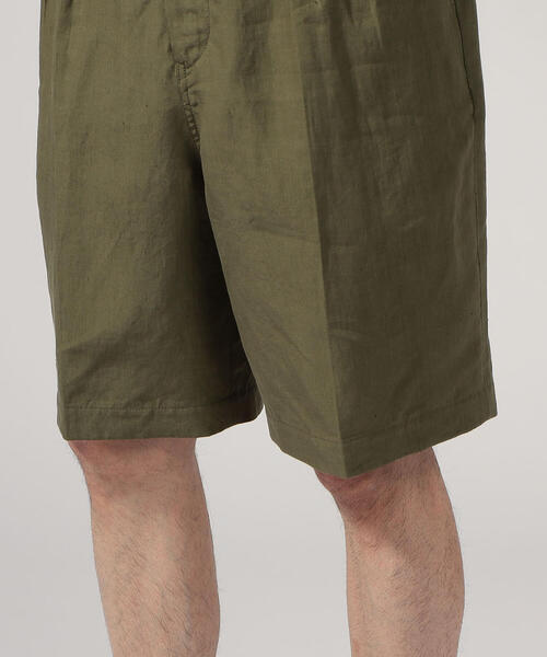 TOMORROWLAND （トゥモローランド）の「ハイカウントリネン グルカショーツ（その他パンツ・メンズ・ブラック/シャーベット/カーキ・48/44/50/46）」の16枚目の写真