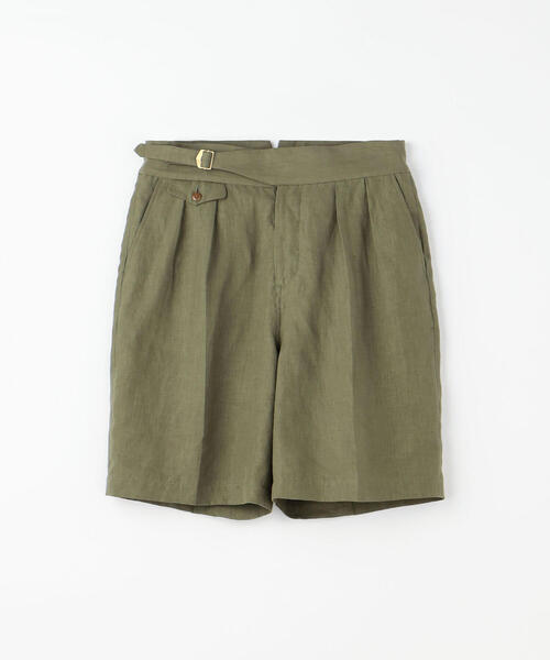 TOMORROWLAND （トゥモローランド）の「ハイカウントリネン グルカショーツ（その他パンツ・メンズ・ブラック/シャーベット/カーキ・48/44/50/46）」の18枚目の写真