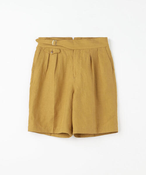 TOMORROWLAND （トゥモローランド）の「ハイカウントリネン グルカショーツ（その他パンツ・メンズ・ブラック/シャーベット/カーキ・48/44/50/46）」の20枚目の写真