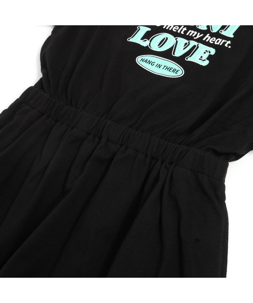 JENNI love（ジェニィラブ）の「防蚊ネックスリットTワンピ（ワンピース・キッズ・ブラック/サックスブルー/ミント・130cm/140cm/150cm/160cm）」の18枚目の写真