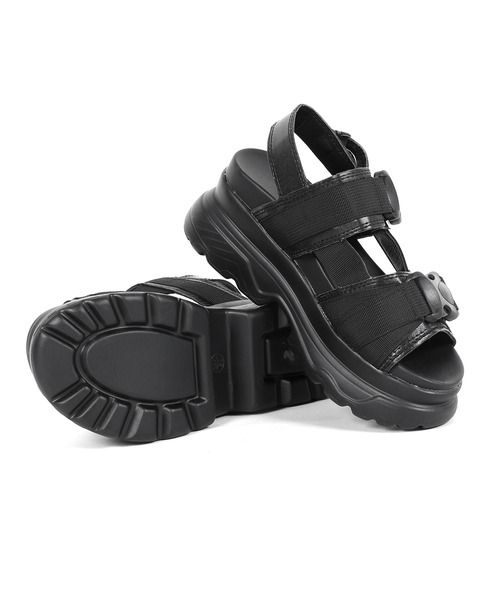 Figments(フィグメンツ)の「アグリーサンダル(サンダル・レディース・ブラック・SMALL/MEDIUM)」の5枚目の写真