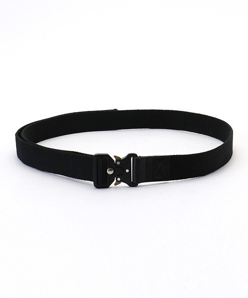 Purple&Yellow(パープルアンドイエロー)の「コットンキャンバス テープベルト(ベルト・メンズ・ブラック/キナリ/カーキ/ブルー・FREE)」の10枚目の写真