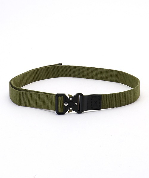 Purple&Yellow(パープルアンドイエロー)の「コットンキャンバス テープベルト(ベルト・メンズ・ブラック/キナリ/カーキ/ブルー・FREE)」の12枚目の写真