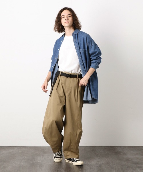 Purple&Yellow(パープルアンドイエロー)の「コットンキャンバス テープベルト(ベルト・メンズ・ブラック/キナリ/カーキ/ブルー・FREE)」の22枚目の写真