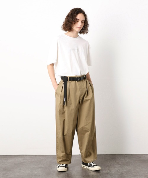 Purple&Yellow(パープルアンドイエロー)の「コットンキャンバス テープベルト(ベルト・メンズ・ブラック/キナリ/カーキ/ブルー・FREE)」の21枚目の写真