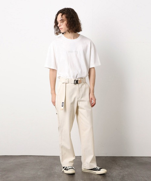 Purple&Yellow(パープルアンドイエロー)の「コットンキャンバス テープベルト(ベルト・メンズ・ブラック/キナリ/カーキ/ブルー・FREE)」の20枚目の写真