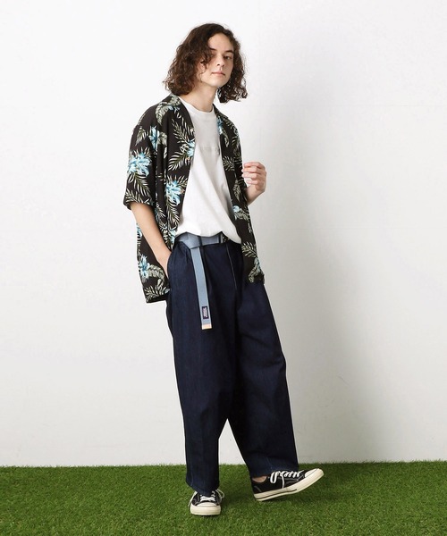 Purple&Yellow(パープルアンドイエロー)の「コットンキャンバス テープベルト(ベルト・メンズ・ブラック/キナリ/カーキ/ブルー・FREE)」の16枚目の写真