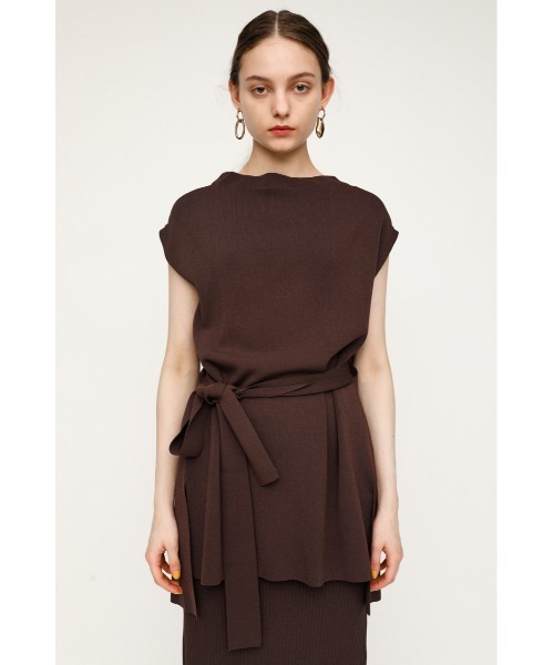 SLY(スライ)の「【LIMITED ITEM】WAIST BELTED TOPS/ウエストベルトトップス(ニット/セーター・レディース・ブラック/ブラウン/アイボリー・FREE)」の19枚目の写真