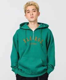XLARGE | HALF ZIP HOODED SWEAT(パーカー)