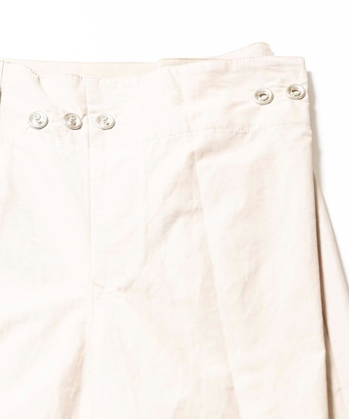 Johnbull(ジョンブル)の「【WAISTRICK BY JOHNBULL】ウエストボタンパンツ(その他パンツ・レディース・ベージュ/ブラック/グリーン/ワンウォッシュ・SMALL/MEDIUM/LARGE)」の9枚目の写真
