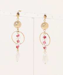 【PetitBonheur accessories】チェコビーズミックスピアス(MA)