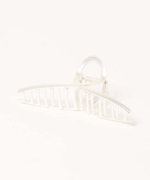 LAC-VERT（ラック・ヴェール）の「メタルマットバンスクリップ（バレッタ/ヘアクリップ・レディース・シルバー/ゴールド・FREE）」の3枚目の写真