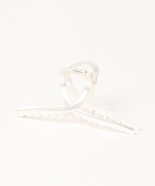 LAC-VERT（ラック・ヴェール）の「メタルマットバンスクリップ（バレッタ/ヘアクリップ・レディース・シルバー/ゴールド・FREE）」の4枚目の写真