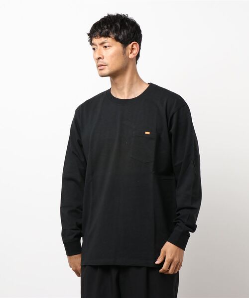 roial(ロイアル)の「DESIGN TEE/ROIAL(ロイアル)長袖ロンT(Tシャツ/カットソー・メンズ・ブラック/ベージュ/ホワイト・LARGE/MEDIUM/X-LARGE/SMALL)」の1枚目の写真