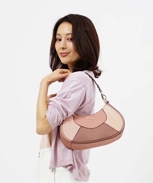 SAC(サック)の「2WAYコンビ セミショルダーバッグ SAC unit(ショルダーバッグ・レディース・ピンク/ベージュ/グレー・FREE)」の12枚目の写真