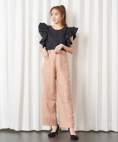 MIIA(ミーア)の「シアーパンツ(その他パンツ・レディース・ベージュ/ピンク/ブルー・FREE)」の10枚目の写真