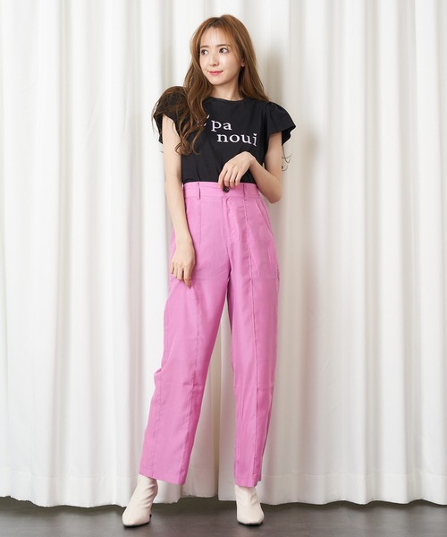 MIIA(ミーア)の「シアーパンツ(その他パンツ・レディース・ベージュ/ピンク/ブルー・FREE)」の6枚目の写真