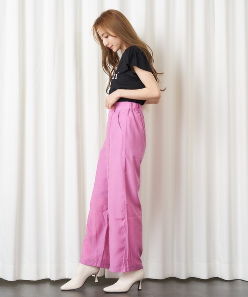 MIIA(ミーア)の「シアーパンツ(その他パンツ・レディース・ベージュ/ピンク/ブルー・FREE)」の7枚目の写真