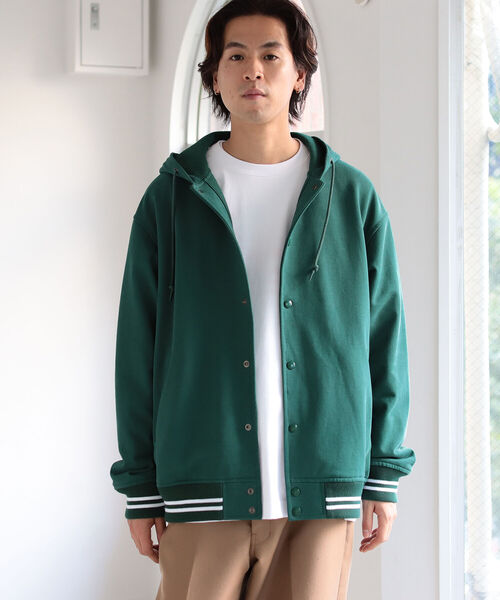BEAMS(ビームス)の「BEAMS / ゲーム スウェット パーカ(パーカー・メンズ・グリーン/ネイビー・SMALL/MEDIUM/LARGE/X-LARGE)」の12枚目の写真
