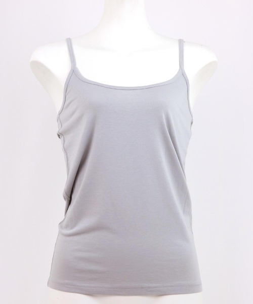fran de lingerie(フランデランジェリー)の「デオドラントインナー消臭キャミソール(キャミソール・レディース・ホワイト/ブラック/シルバーグレー・M/L)」の5枚目の写真