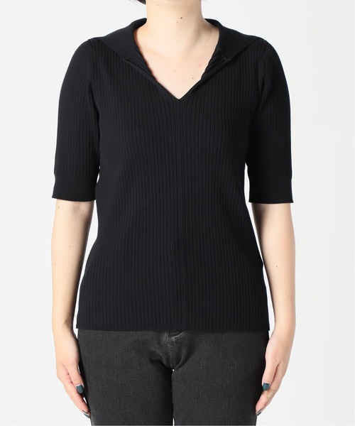 Spick &amp; Span - 【Spick and Span】セーラーカラーアゼプルオーバー Spick & Span セーラーカラーアゼプルオーバー