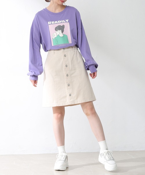 Honeys（ハニーズ）の「ボリュームスニーカー（スニーカー・レディース・ホワイト×ピンク/ホワイト/ホワイト×グレー/ブラック・M/L/S）」の20枚目の写真