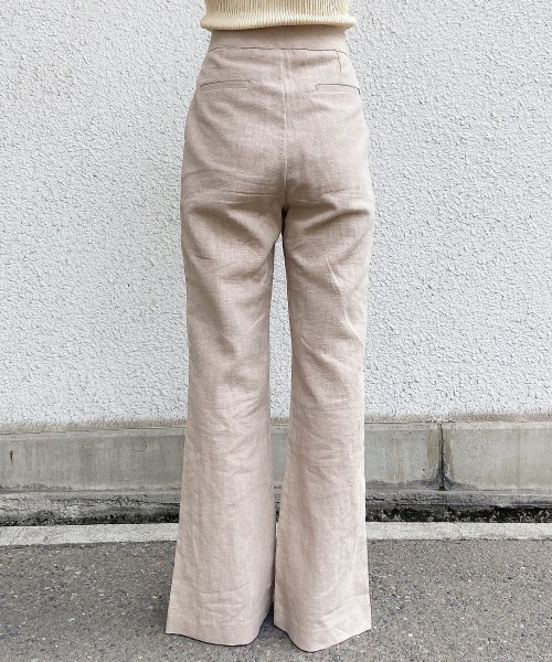 esutoreja(エストレジャ)の「ハイウエストリネンパンツ(その他パンツ・レディース・キナリ/ホワイト/ベージュ・M/S)」の21枚目の写真