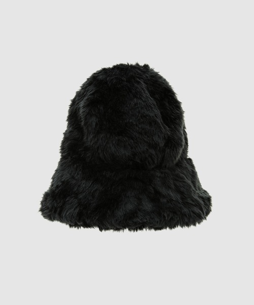 TAKAHIROMIYASHITATheSoloIst.(タカヒロミヤシタザソロイスト)の「huge synthetic fur hat(ハット・メンズ・ブラック・S/M/L)」の3枚目の写真