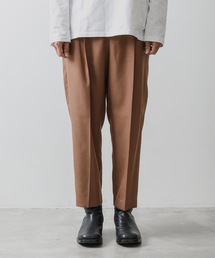 W/RY/PE SERGE TAPERED TROUSERS