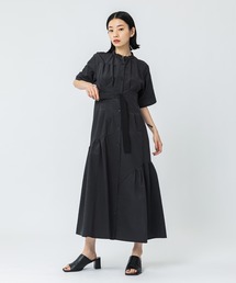 UNITED TOKYO | イレギュラーギャザーシャツワンピース(ワンピース)