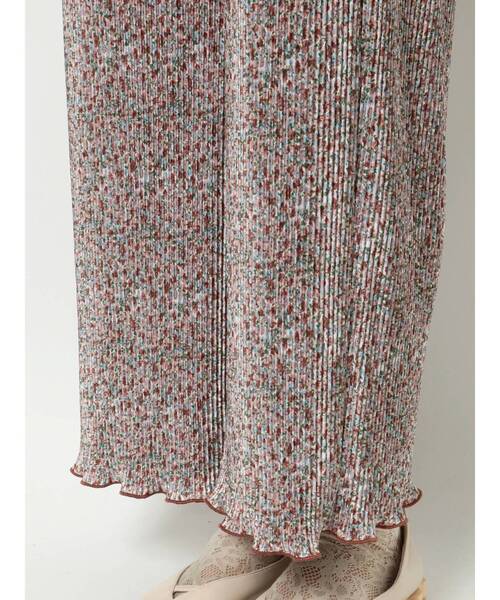 merry jenny（メリージェニー）の「floralメロウリラクシーパンツ（その他パンツ・レディース・チャコールグレー/ピンク/ブラウン/パープル・FREE）」の16枚目の写真