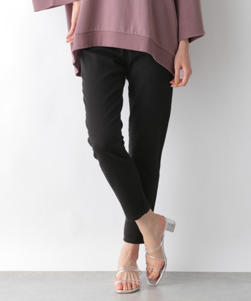 GLOBAL WORK（グローバルワーク）の「ウツクシルエットデニムスリム/954886（デニムパンツ・レディース・ブラック/ネイビー/サックスブルー/ダークグレー・SMALL/MEDIUM/LARGE/X-SMALL）」の6枚目の写真