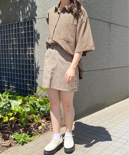 apres jour(アプレジュール)の「ポケット付きルーズシャツ【ZOZOTOWN限定アイテム】(シャツ/ブラウス・レディース・グリーン/ライトベージュ/モカ・フリー/X-LARGE)」の19枚目の写真