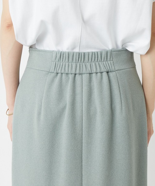 RIVE DROITE（リヴドロワ）の「女らしさを盛り上げる　ブークレボタンスカート（スカート・レディース・ミント/ピンク・36/38）」の22枚目の写真