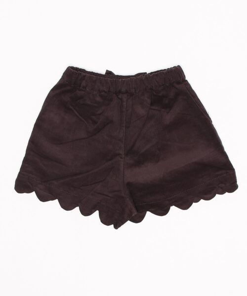petit main（プティマイン）の「【リンク】スカラップショートパンツ（その他パンツ・キッズ・ライトベージュ/チャコール/チェリーピンク/ブラック/アイボリー・80ｃｍ/110cm/120cm/100cm/130cm/90cm）」の6枚目の写真
